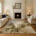thumbnail image 1 of Addison Rugs Mayfield Premium Machine Washable Transitional Modern Brown Rectangle Rug, 10' x 14', 1 of 7