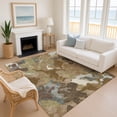 thumbnail image 1 of Addison Rugs Mayfield Premium Machine Washable Transitional Modern Brown Rectangle Rug, 8' x 10', 1 of 6