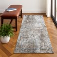 thumbnail image 1 of Addison Rugs Mayfield Premium Machine Washable Transitional Modern Brown Runner Rug, 2'3" x 7'6", 1 of 6