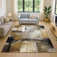 thumbnail image 1 of Addison Rugs Mayfield Premium Machine Washable Transitional Modern Chocolate Rectangle Rug, 10' x 14', 1 of 6