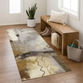 thumbnail image 1 of Addison Rugs Mayfield Premium Machine Washable Transitional Modern Chocolate Runner Rug, 2'3" x 7'6", 1 of 6