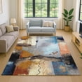 thumbnail image 1 of Addison Rugs Mayfield Premium Machine Washable Transitional Modern Copper Rectangle Rug, 3' x 5', 1 of 6