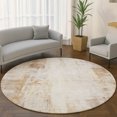 thumbnail image 1 of Addison Rugs Mayfield Premium Machine Washable Transitional Modern Copper Round Rug, 8' x 8', 1 of 6