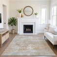 thumbnail image 1 of Addison Rugs Mayfield Premium Machine Washable Transitional Modern Coral Rectangle Rug, 3' x 5', 1 of 7