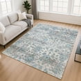 thumbnail image 1 of Addison Rugs Mayfield Premium Machine Washable Transitional Modern Denim Rectangle Rug, 8' x 10', 1 of 6