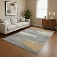 thumbnail image 1 of Addison Rugs Mayfield Premium Machine Washable Transitional Modern Gold Rectangle Rug, 9' x 12', 1 of 7