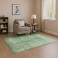 thumbnail image 1 of Addison Rugs Mayfield Premium Machine Washable Transitional Modern Green Rectangle Rug, 5' x 7'6", 1 of 7