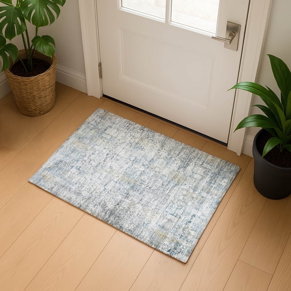 Addison Rugs Mayfield Premium Machine Washable Transitional Modern Linen Rectangle Rug, 1'8" x 2'6"