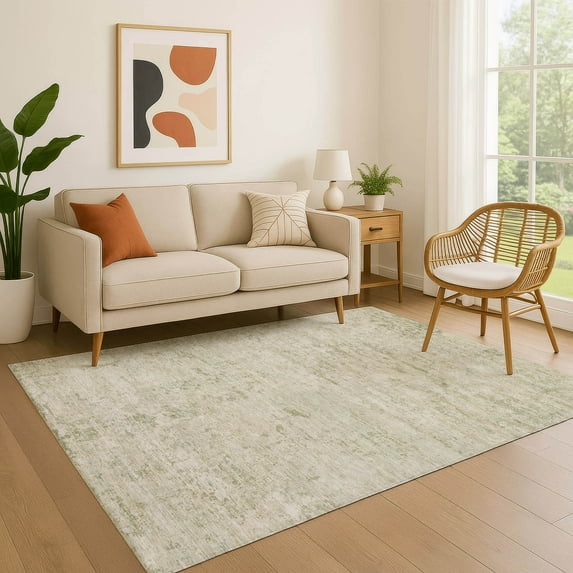 Addison Rugs Mayfield Premium Machine Washable Transitional Modern Linen Rectangle Rug, 10' x 14'