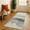 thumbnail image 1 of Addison Rugs Mayfield Premium Machine Washable Transitional Modern Mint Runner Rug, 2'3" x 7'6", 1 of 6