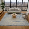 thumbnail image 1 of Addison Rugs Mayfield Premium Machine Washable Transitional Modern Navy Rectangle Rug, 5' x 7'6", 1 of 5