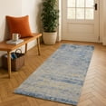 thumbnail image 1 of Addison Rugs Mayfield Premium Machine Washable Transitional Modern Navy Runner Rug, 2'3" x 7'6", 1 of 6