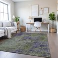 thumbnail image 1 of Addison Rugs Mayfield Premium Machine Washable Transitional Modern Olive Rectangle Rug, 8' x 10', 1 of 6