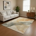 thumbnail image 1 of Addison Rugs Mayfield Premium Machine Washable Transitional Modern Orange Rectangle Rug, 8' x 10', 1 of 7