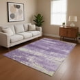thumbnail image 1 of Addison Rugs Mayfield Premium Machine Washable Transitional Modern Purple Rectangle Rug, 3' x 5', 1 of 7