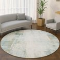 thumbnail image 1 of Addison Rugs Mayfield Premium Machine Washable Transitional Modern Sage Round Rug, 8' x 8', 1 of 6