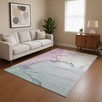 Addison Rugs Mayfield Premium Machine Washable Transitional Modern Seafoam Rectangle Rug, 10' x 14'