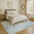 thumbnail image 1 of Addison Rugs Mayfield Premium Machine Washable Transitional Modern Sky Rectangle Rug, 3' x 5', 1 of 7