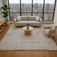 thumbnail image 1 of Addison Rugs Mayfield Premium Machine Washable Transitional Modern Taupe Rectangle Rug, 8' x 10', 1 of 7