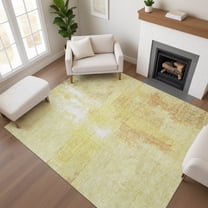 Addison Rugs Mayfield Premium Machine Washable Transitional Modern Wheat Rectangle Rug, 10' x 14'