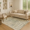 thumbnail image 1 of Addison Rugs Mayfield Premium Machine Washable Transitional Moroccan Aloe Rectangle Rug, 10' x 14', 1 of 7