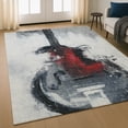 thumbnail image 1 of Addison Rugs Mayfield Premium Machine Washable Transitional Music Gray Rectangle Rug, 10' x 14', 1 of 6