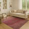 thumbnail image 1 of Addison Rugs Mayfield Premium Machine Washable Transitional Ombre Red Rectangle Rug, 9' x 12', 1 of 7