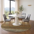 thumbnail image 1 of Addison Rugs Mayfield Premium Machine Washable Transitional Ombre Taupe Round Rug, 8' x 8', 1 of 6