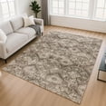 thumbnail image 1 of Addison Rugs Mayfield Premium Machine Washable Transitional Panel Chocolate Rectangle Rug, 9' x 12', 1 of 6