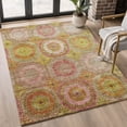 thumbnail image 1 of Addison Rugs Mayfield Premium Machine Washable Transitional Panel Orange Rectangle Rug, 3' x 5', 1 of 6
