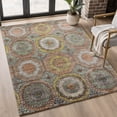 thumbnail image 1 of Addison Rugs Mayfield Premium Machine Washable Transitional Panel Sage Rectangle Rug, 5' x 7'6", 1 of 6