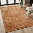 thumbnail image 1 of Addison Rugs Mayfield Premium Machine Washable Transitional Panel Terracotta Rectangle Rug, 5' x 7'6", 1 of 6