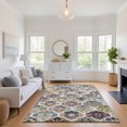 thumbnail image 1 of Addison Rugs Mayfield Premium Machine Washable Transitional Panels Beige Rectangle Rug, 9' x 12', 1 of 6
