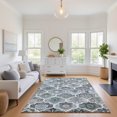 thumbnail image 1 of Addison Rugs Mayfield Premium Machine Washable Transitional Panels Blue Rectangle Rug, 8' x 10', 1 of 6