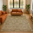 thumbnail image 1 of Addison Rugs Mayfield Premium Machine Washable Transitional Panels Brown Rectangle Rug, 3' x 5', 1 of 7
