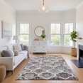 thumbnail image 1 of Addison Rugs Mayfield Premium Machine Washable Transitional Panels Gray Rectangle Rug, 10' x 14', 1 of 6