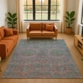 thumbnail image 1 of Addison Rugs Mayfield Premium Machine Washable Transitional Panels Teal Rectangle Rug, 10' x 14', 1 of 7