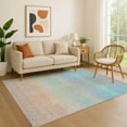 thumbnail image 1 of Addison Rugs Mayfield Premium Machine Washable Transitional Squares Sky Rectangle Rug, 10' x 14', 1 of 7