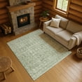 thumbnail image 1 of Addison Rugs Mayfield Premium Machine Washable Transitional Stripe Sage Rectangle Rug, 8' x 10', 1 of 7