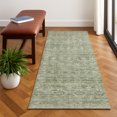 thumbnail image 1 of Addison Rugs Mayfield Premium Machine Washable Transitional Stripe Sage Runner Rug, 2'3" x 7'6", 1 of 6