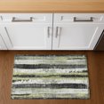 thumbnail image 1 of Addison Rugs Mayfield Premium Machine Washable Transitional Stripes Aloe Rectangle Rug, 1'8" x 2'6", 1 of 6
