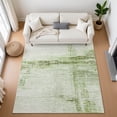 thumbnail image 1 of Addison Rugs Mayfield Premium Machine Washable Transitional Stripes Aloe Rectangle Rug, 5' x 7'6", 1 of 7