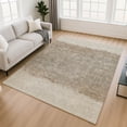 thumbnail image 1 of Addison Rugs Mayfield Premium Machine Washable Transitional Stripes Beige Rectangle Rug, 9' x 12', 1 of 6