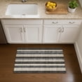 thumbnail image 1 of Addison Rugs Mayfield Premium Machine Washable Transitional Stripes Black Rectangle Rug, 1'8" x 2'6", 1 of 6