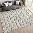thumbnail image 1 of Addison Rugs Mayfield Premium Machine Washable Transitional Stripes Celery Rectangle Rug, 5' x 7'6", 1 of 6