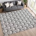 thumbnail image 1 of Addison Rugs Mayfield Premium Machine Washable Transitional Stripes Charcoal Rectangle Rug, 8' x 10', 1 of 6
