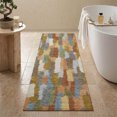 thumbnail image 1 of Addison Rugs Mayfield Premium Machine Washable Transitional Stripes Copper Runner Rug, 2'3" x 7'6", 1 of 8