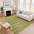 thumbnail image 1 of Addison Rugs Mayfield Premium Machine Washable Transitional Stripes Green Rectangle Rug, 10' x 14', 1 of 6