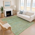 thumbnail image 1 of Addison Rugs Mayfield Premium Machine Washable Transitional Stripes Green Rectangle Rug, 9' x 12', 1 of 6