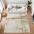 thumbnail image 1 of Addison Rugs Mayfield Premium Machine Washable Transitional Stripes Ivory Rectangle Rug, 5' x 7'6", 1 of 7